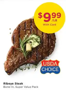 Smith's Ribeye Steak offer