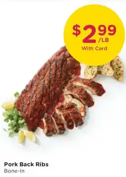 Smith's Pork Back Ribs Bone-In offer