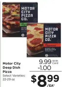 Smith's Motor City Deep Dish Pizza offer