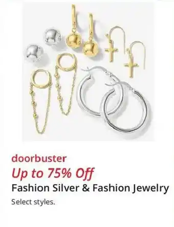 JC Penney Fashion Silver & Fashion Jewelry offer