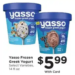 Smith's Yasso frozen greek yogurt offer