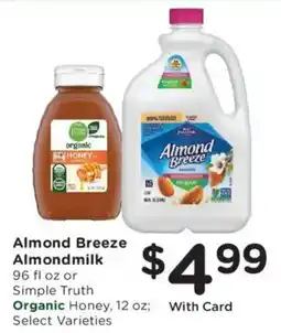 Smith's Almond Breeze Almondmilk offer