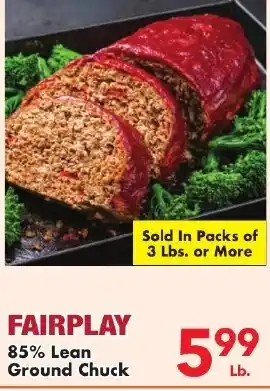 Fairplay 85% Lean Ground Chuck