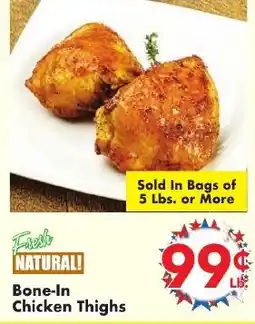 Fairplay Fresh Natural! Bone-In Chicken Thighs offer