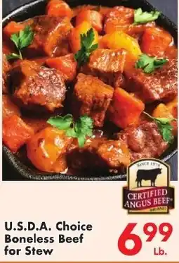 Fairplay U.s.d.a. Choice Boneless Beef for Stew offer