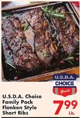 Fairplay U.S.D.A. Choice Family Pack Flanken Style Short Ribs offer