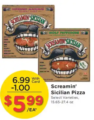 Smith's Screamin' Sicilian Pizza offer