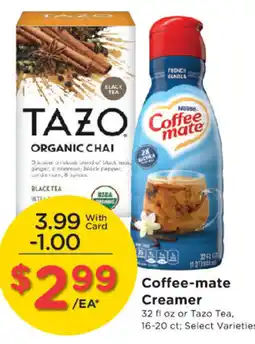 Smith's Coffee-mate Creamer offer