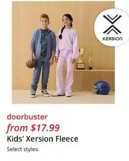 JC Penney Kids' Xersion Fleece offer