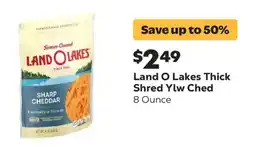 Grocery Outlet Land O Lakes Thick Shred Ylw Ched offer