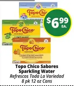 Rancho Markets Topo Chico Sabores Sparkling Water offer