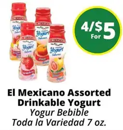 Rancho Markets El Mexicano drinkable yogurt offer