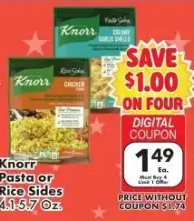 Fairplay Knorr Pasta or Rice Sides offer