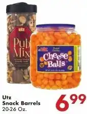 Fairplay Utz snack barrels offer