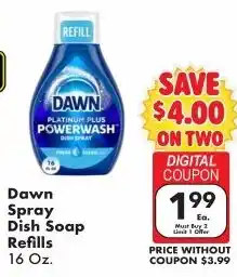 Fairplay Dawn spray dish soap refills offer