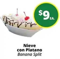 Rancho Markets Banana Split offer