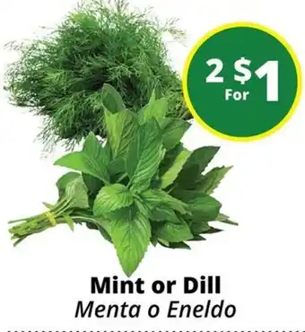 Rancho Markets Mint or Dill offer