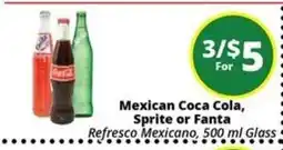 Rancho Markets Mexican Coca Cola, Sprite or Fanta offer