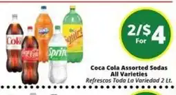 Rancho Markets Coca Cola Assorted Sodas offer
