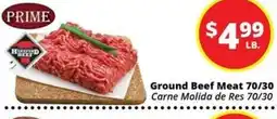 Rancho Markets Hormel Prime Ground Beef Meat 70/30 offer