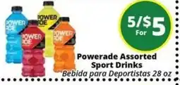 Rancho Markets Powerade Assorted Sport Drinks offer