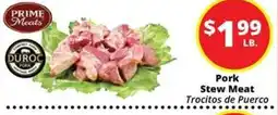 Rancho Markets Prime Meats Pork Stew Meat offer