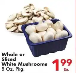 Fairplay Whole or Sliced White Mushrooms offer