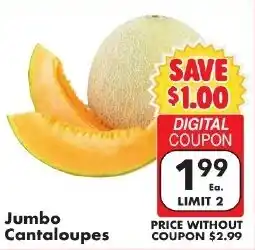 Fairplay Jumbo Cantaloupes offer