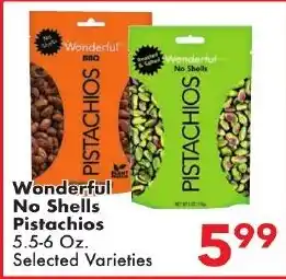 Wonderful No Shells Pistachios