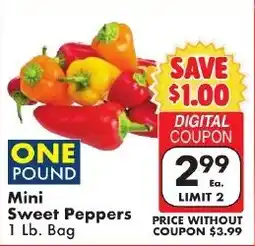 Fairplay One Pound Mini Sweet Peppers offer
