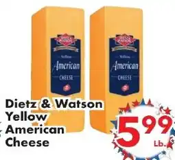 Fairplay Dietz & Watson Yellow American Cheese offer