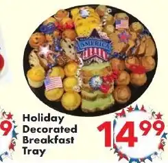 Fairplay Holiday Decorated Breakfast Tray offer