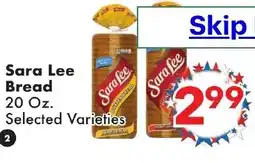 Fairplay Sara Lee Bread offer