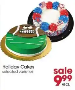 Giant Eagle Holiday Cakes offer