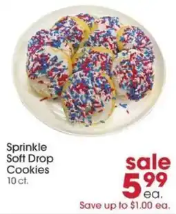 Giant Eagle Sprinkle Soft Drop Cookies offer