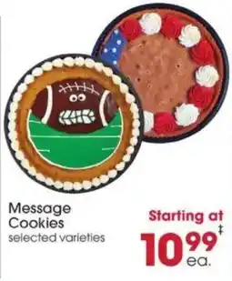 Giant Eagle Message Cookies offer