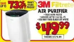 Ollie's 3M Filtrete air purifier offer