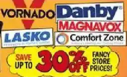 Ollie's Vornado Danby Magnavox Lasko Comfort Zone offer
