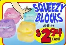 Ollie's Squeezey Blocks offer