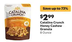 Grocery Outlet Catalina Crunch Honey Cashew Granola offer