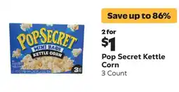 Grocery Outlet Pop Secret Kettle Corn offer