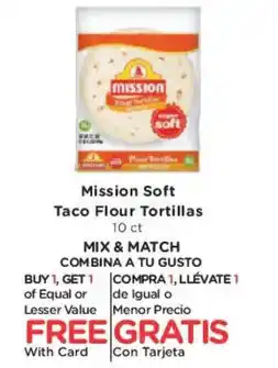Smith's Mission Soft Taco Flour Tortillas offer