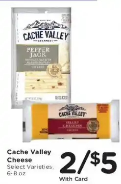 Smith's Cache Valley Cheese offer