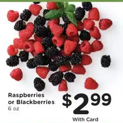 Smith's Raspberries or Blackberries offer