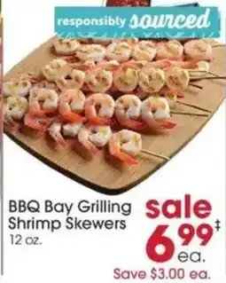 Giant Eagle BBQ Bay Grilling Shrimp Skewers offer