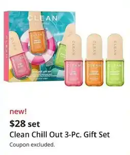 JC Penney Clean Chill Out 3-Pc. Gift Set offer