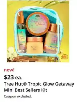JC Penney Tree Hut Tropic Glow Getaway Mini Best Sellers Kit offer