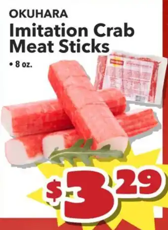 Okuhara imitation crab meat sticks
