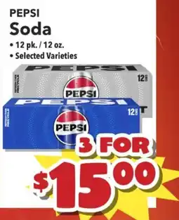 Times Supermarkets Pepsi soda offer