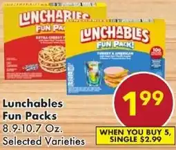 Fairplay Lunchables Fun Packs offer